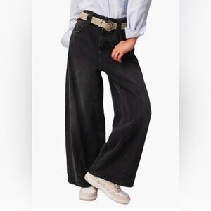 NWOT We The Free Chill Vibes Wide Leg Jeans 27